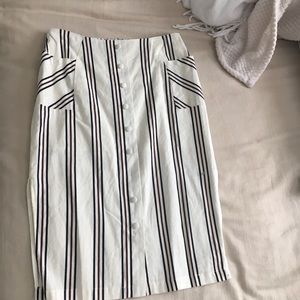 Medium mid calf length skirt